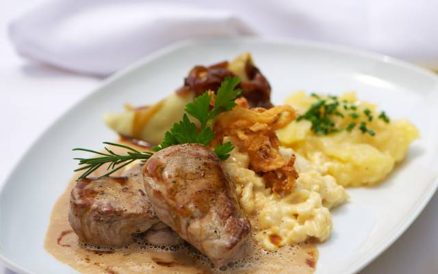 Rinderfilet mit Kartoffelsalat