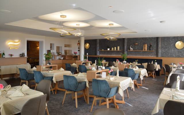 Innenansicht Restaurant im Hotel Engel am Bodensee