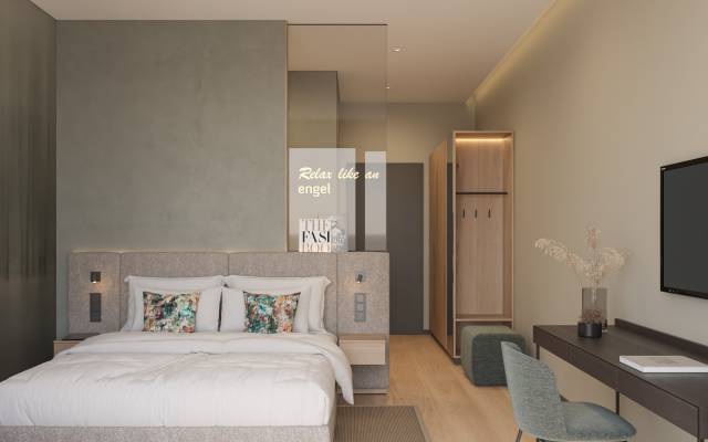 Innenansicht Doppelzimmer im Hotel Engel Wittmann