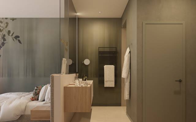 Innenansicht Doppelzimmer im Hotel Engel Wittmann