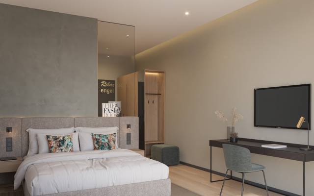 Innenansicht Doppelzimmer